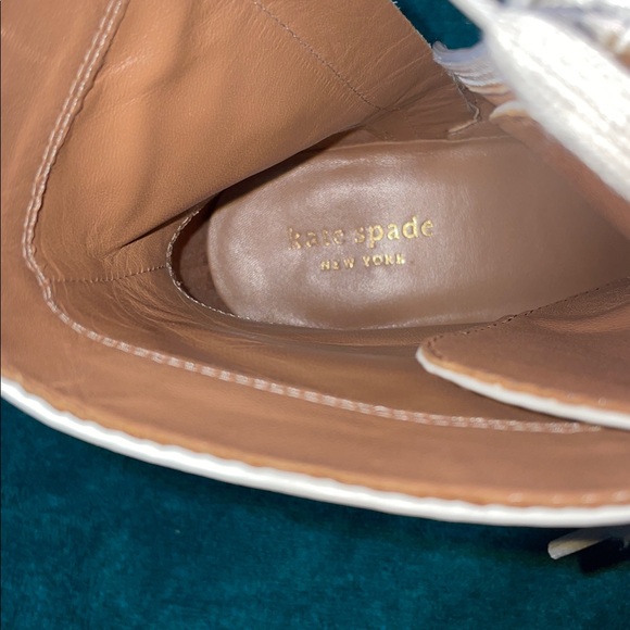 Kate Spade Merritt Lug leather Combat Boots NWOT - Picture 10 of 14